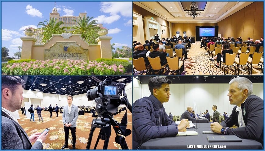TransferRoom Summit Americas Collage Of Photos At JW Marriott Grande Lakes Orlando