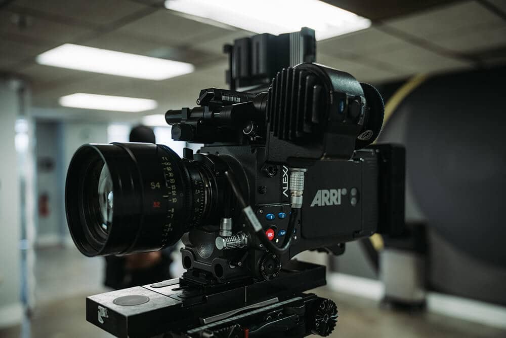 Behind the Scenes Video Production Services Photo of Arri camera.